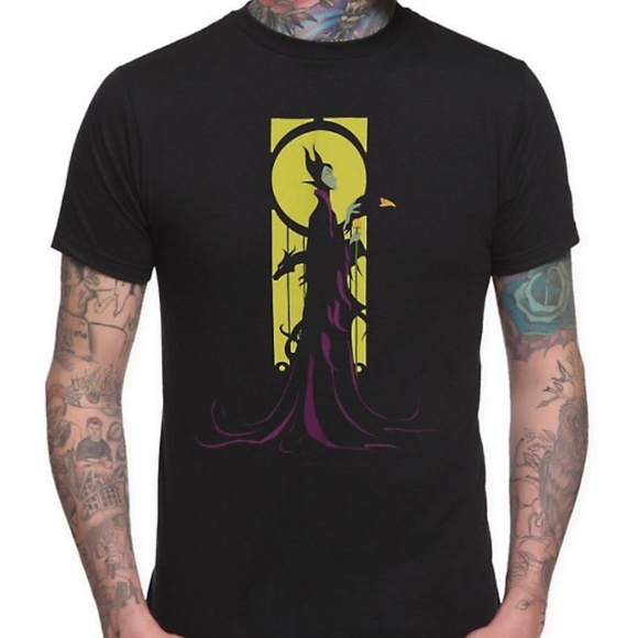 Hot Topic Tops - Disney villains magnificent Maleficent S t shirt
